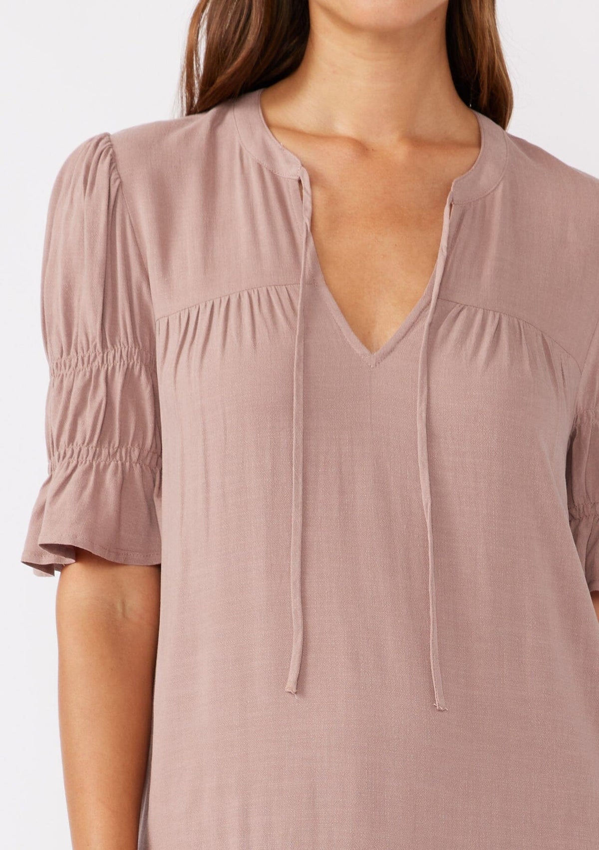 Lulu Drop Waist Mini Dress