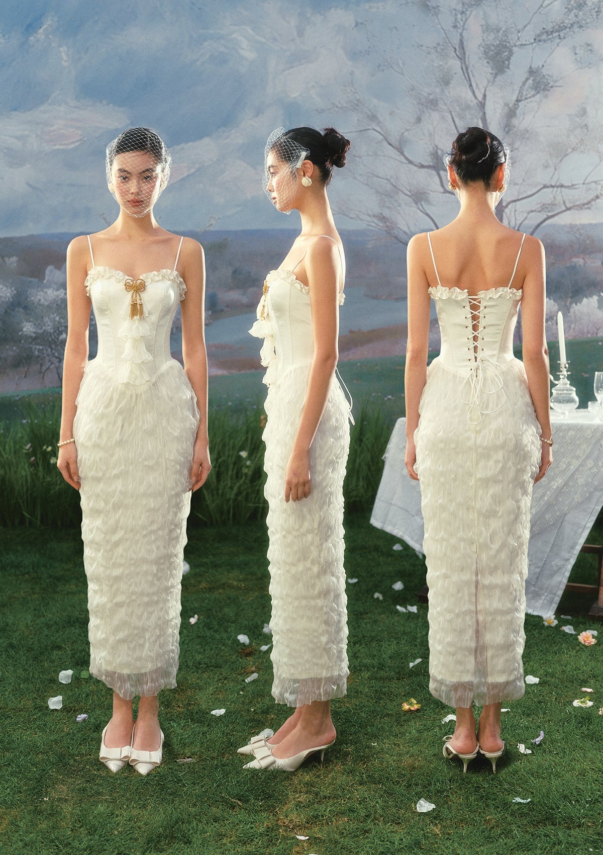 (US Exclusive)Holy Confession Corset Dress