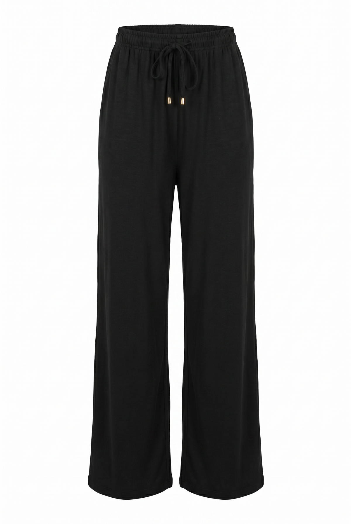 Merino Wool Lounge Pant - Black