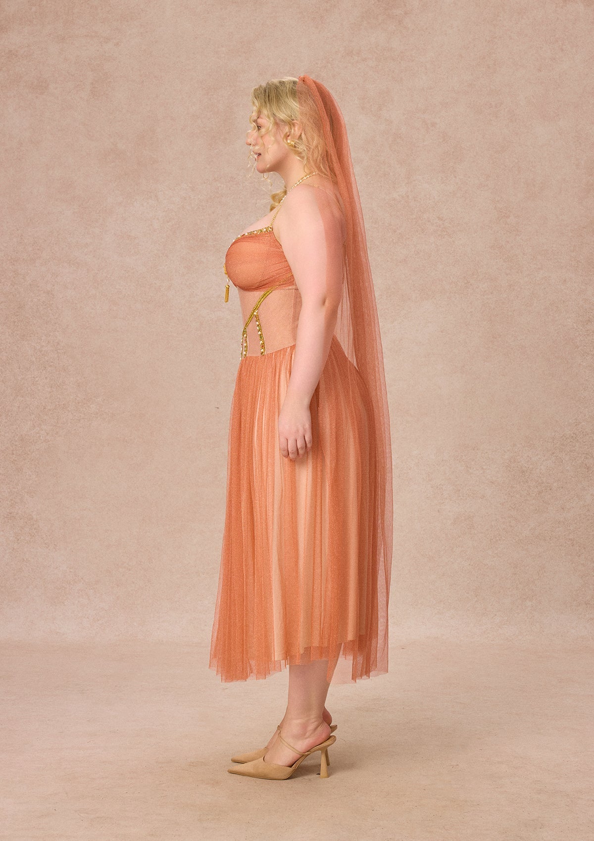 Curve&Plus Sahara Rose Corset Dress