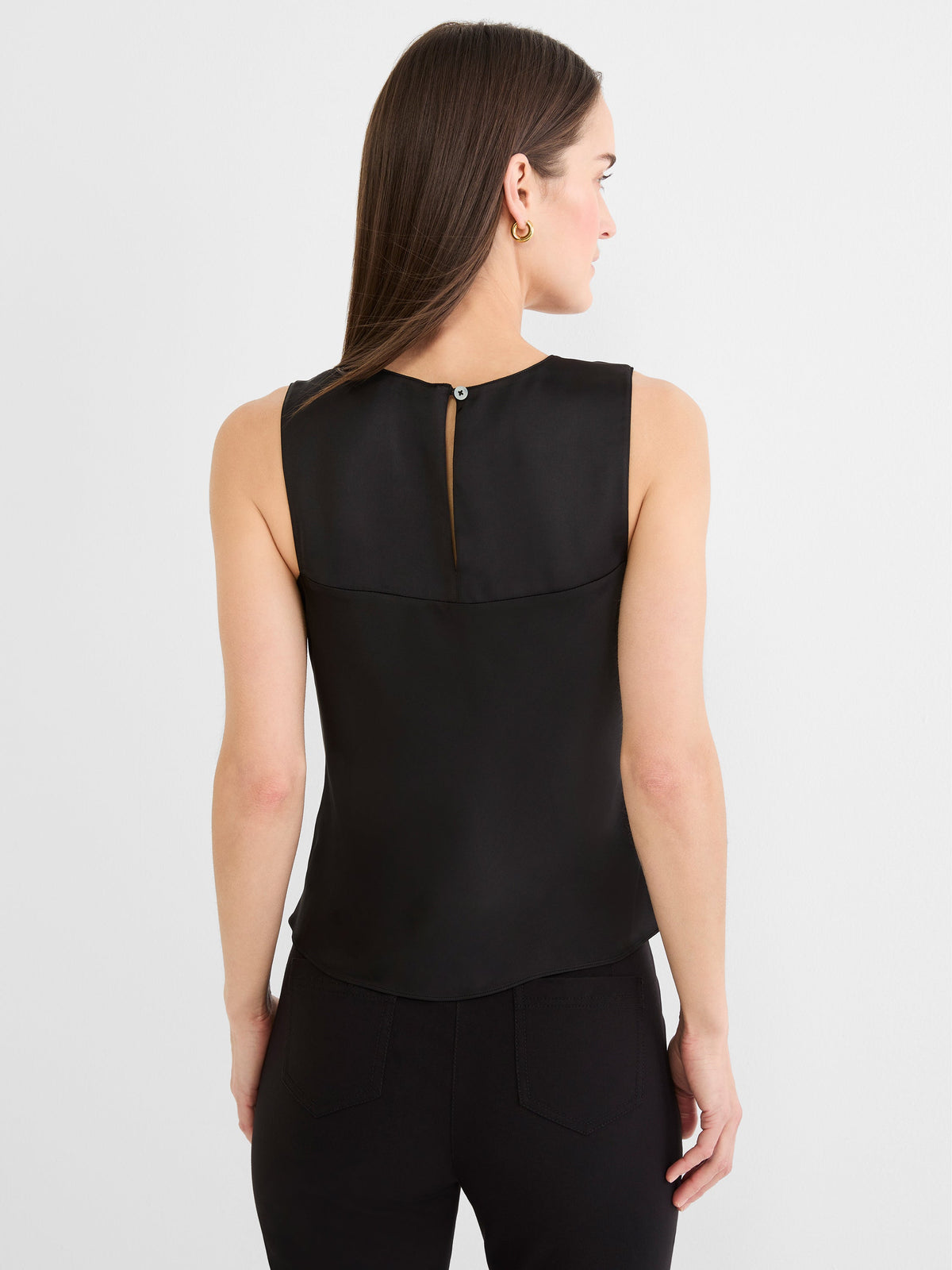 Day Gloss Woven Layering Tank