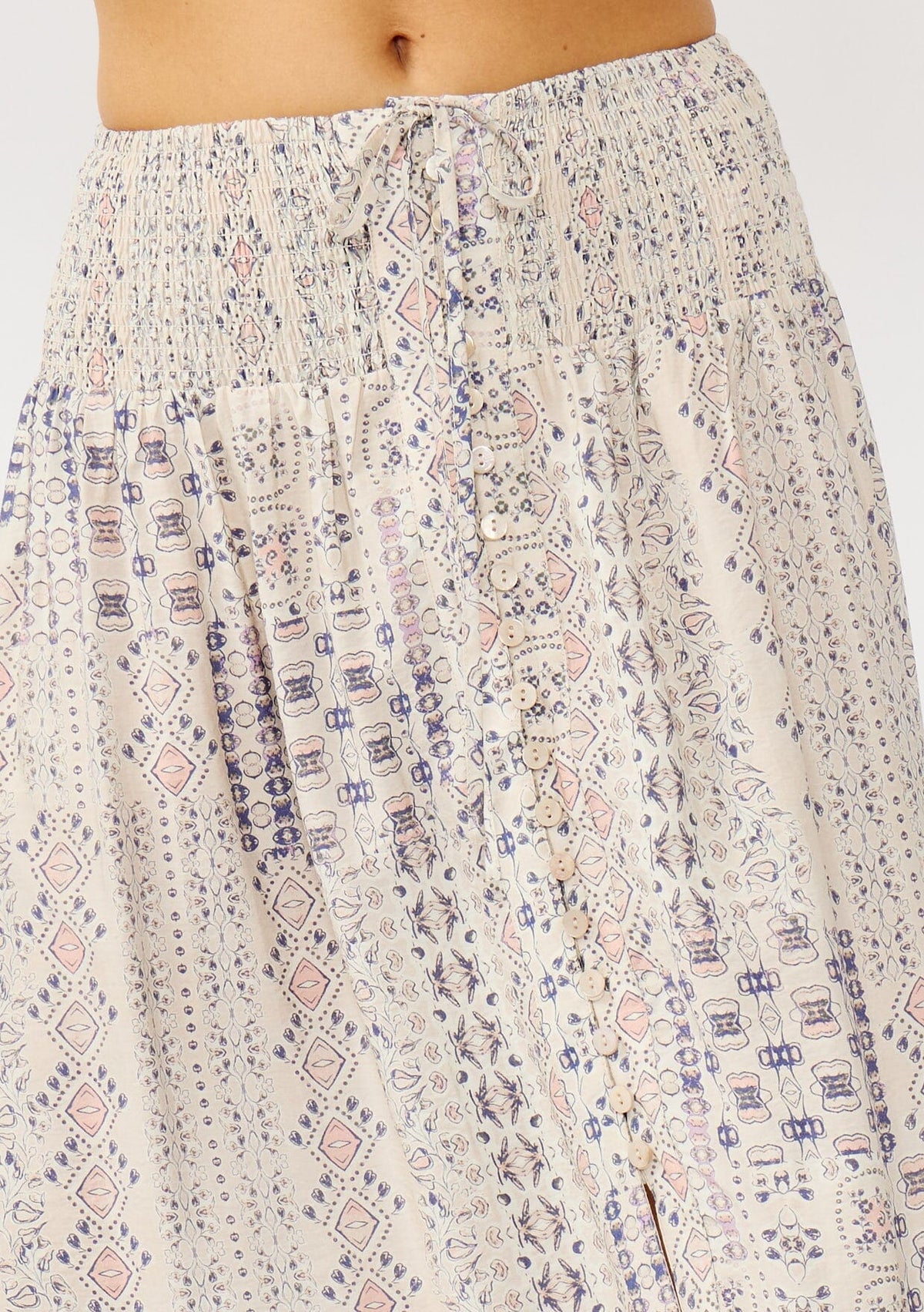 Eluna Smocked Skirt
