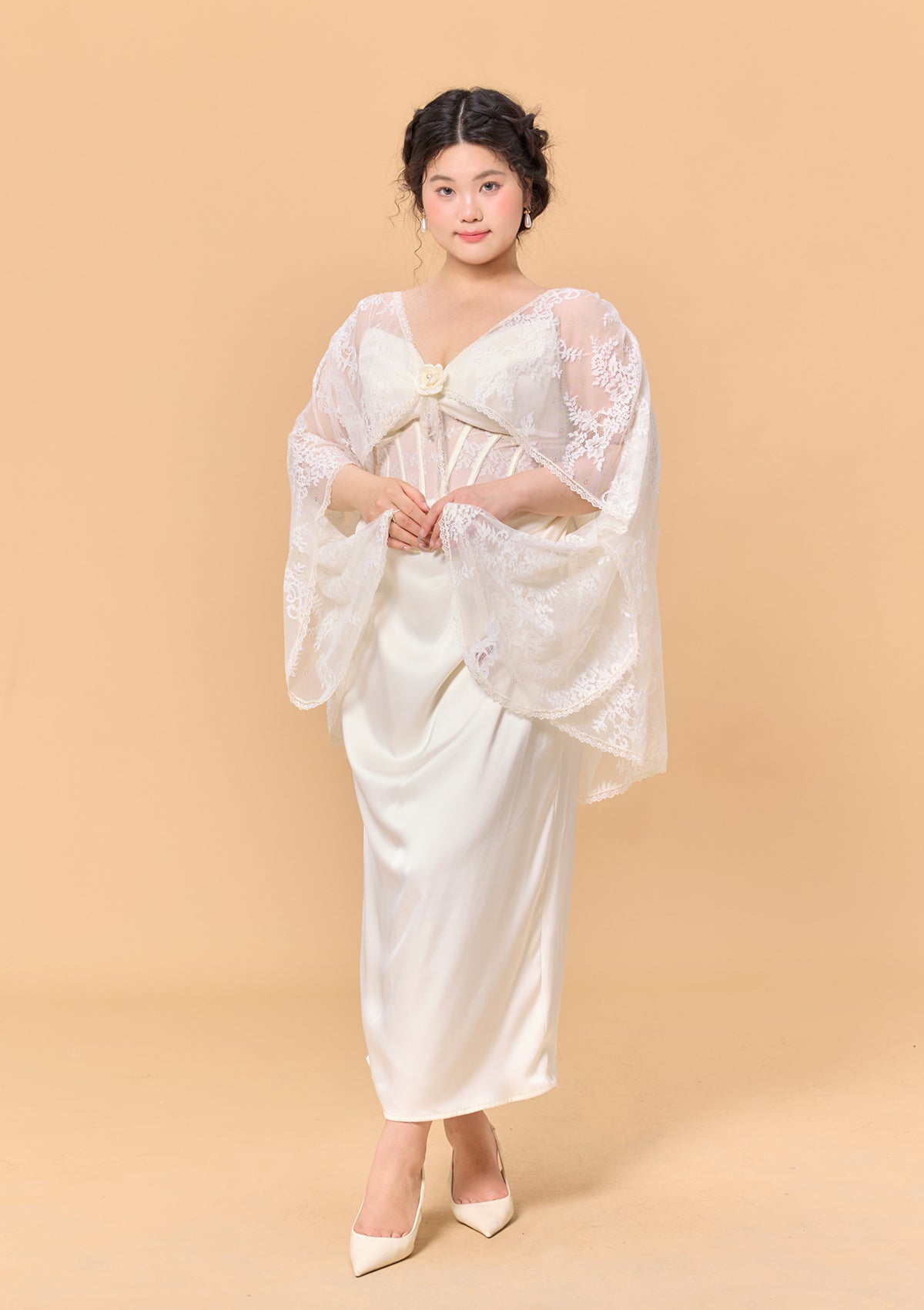 (US Exclusive)Curve & Plus "Enchanted" Corset Dress