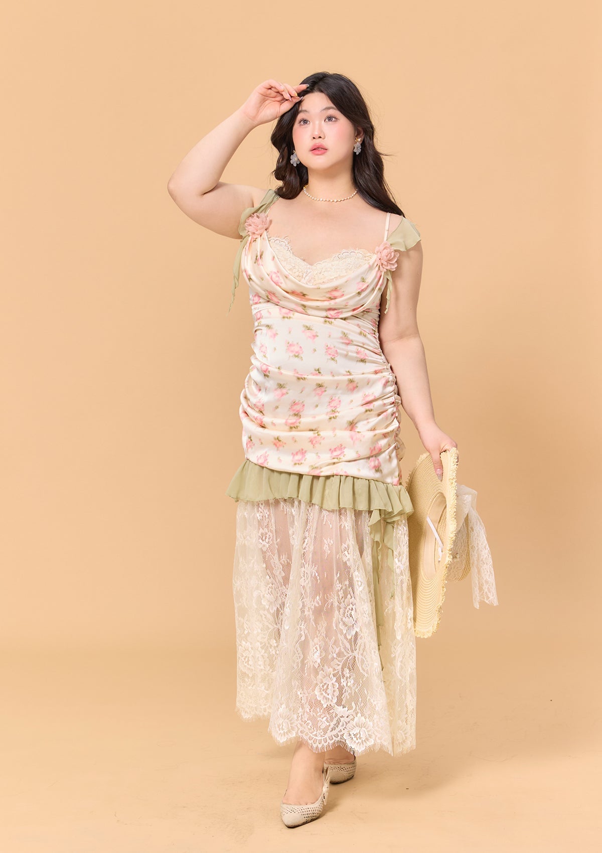 (US Exclusive)Curve & Plus "Oceanides" Dress
