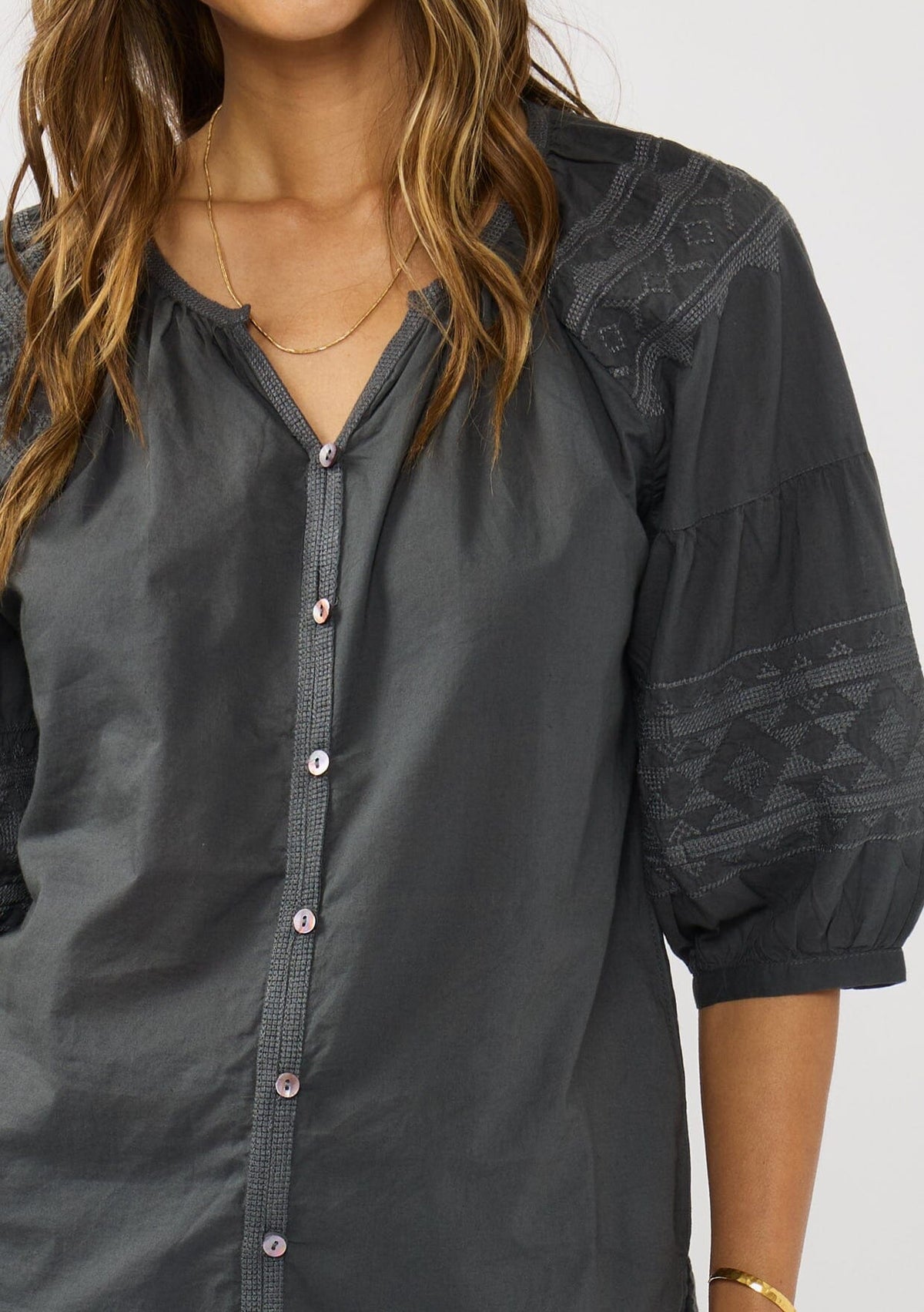 Kayda Embroidered Blouse