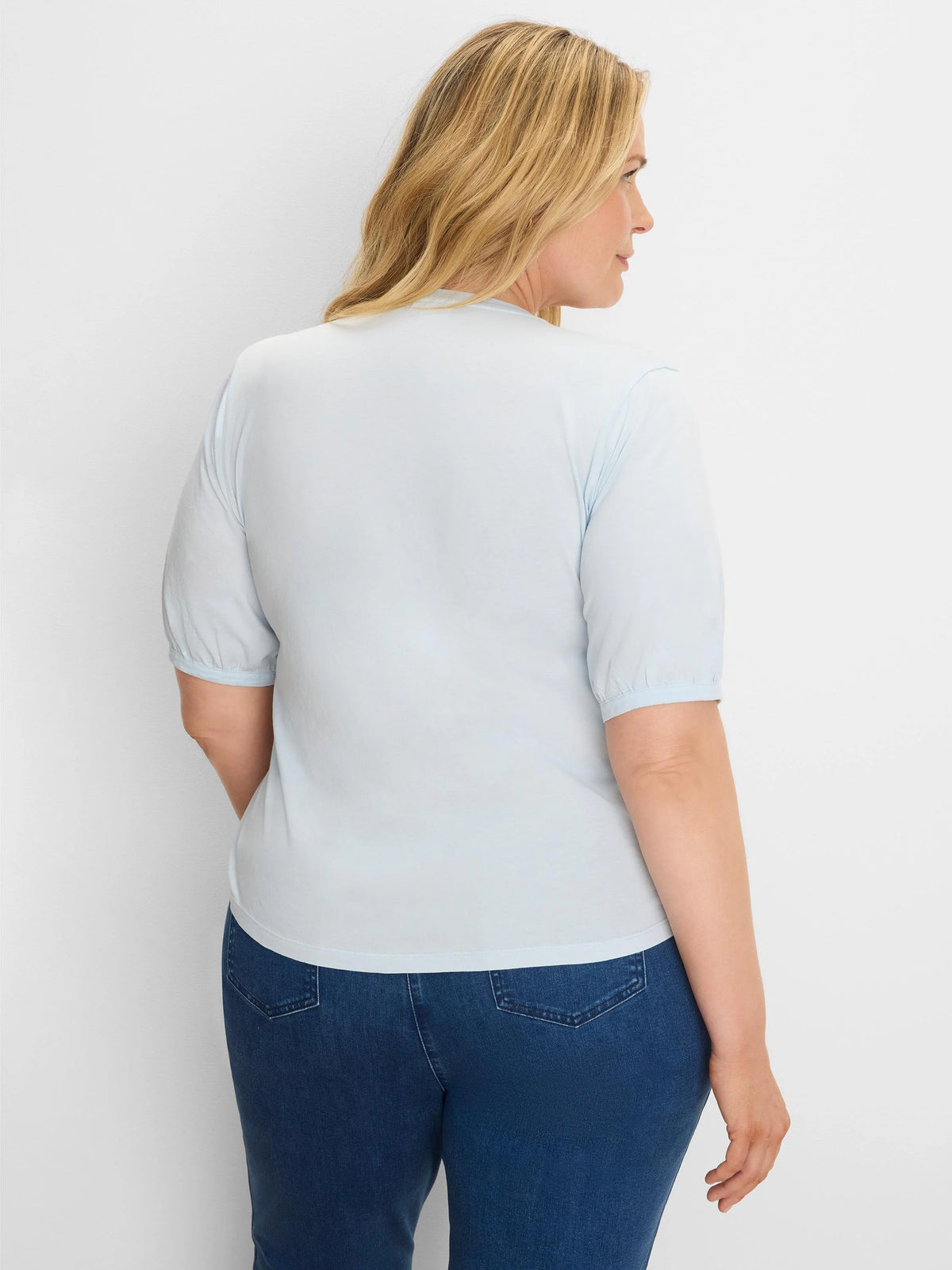 NZT Elbow Sleeve V-Neck Tee