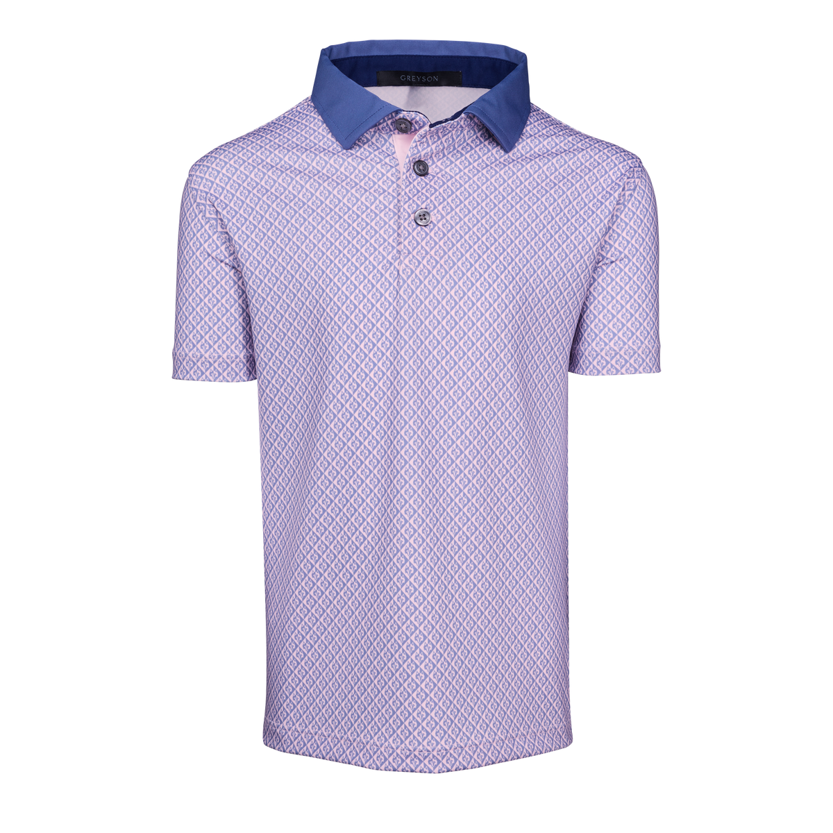Boy's Shadow Wolf Short Sleeve Polo