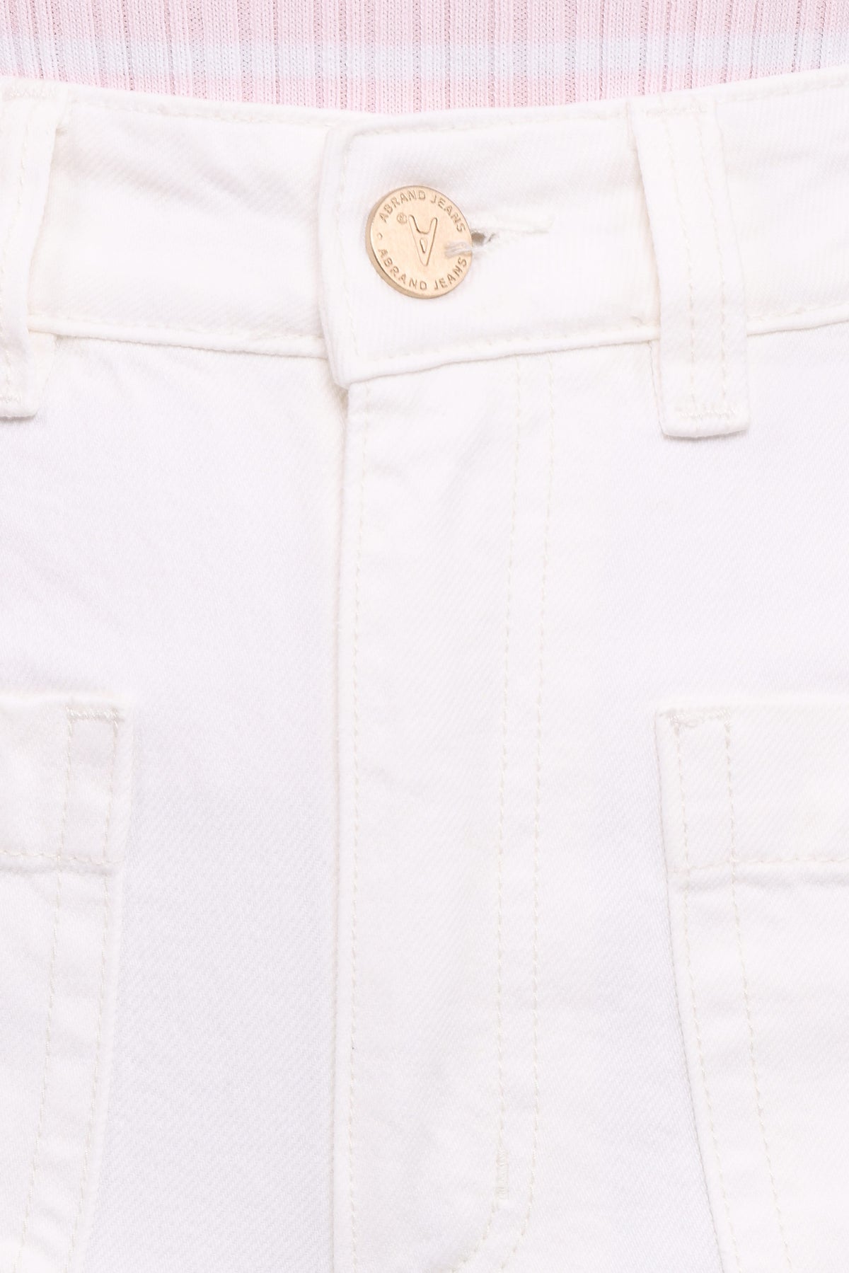 Abrand 94 Super Wide Jeans - White Gold