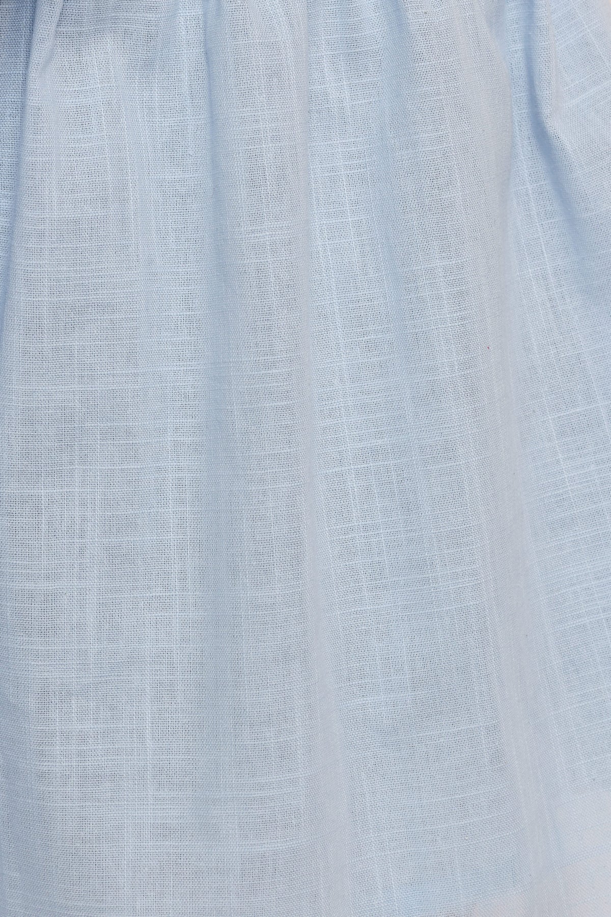 Boala Mini Skirt - Light Blue