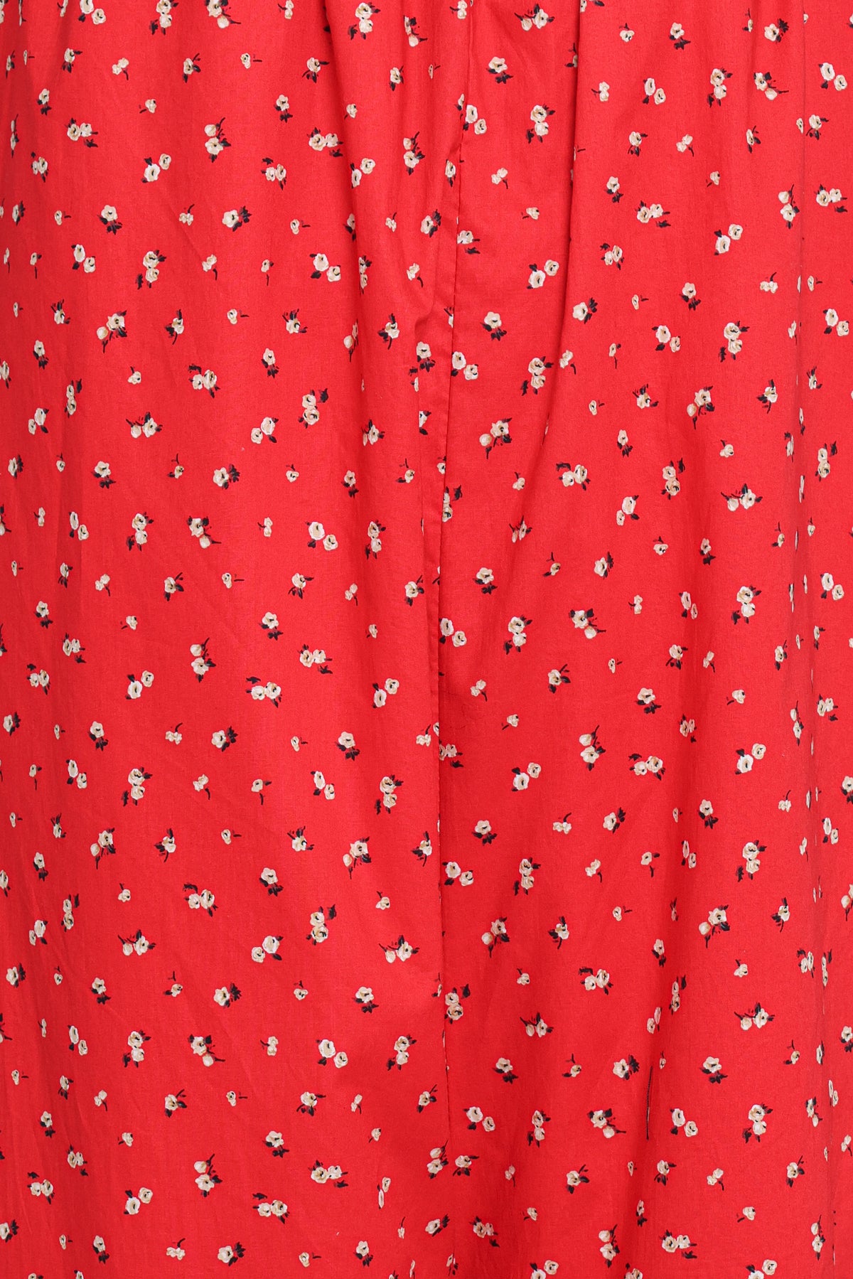 Ana Jumpsuit - Red Ditsy Floral