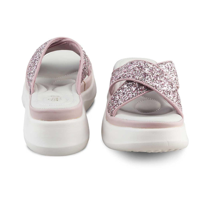 The Tolon Pink Women's Dress Wedges Tresmode - Tresmode