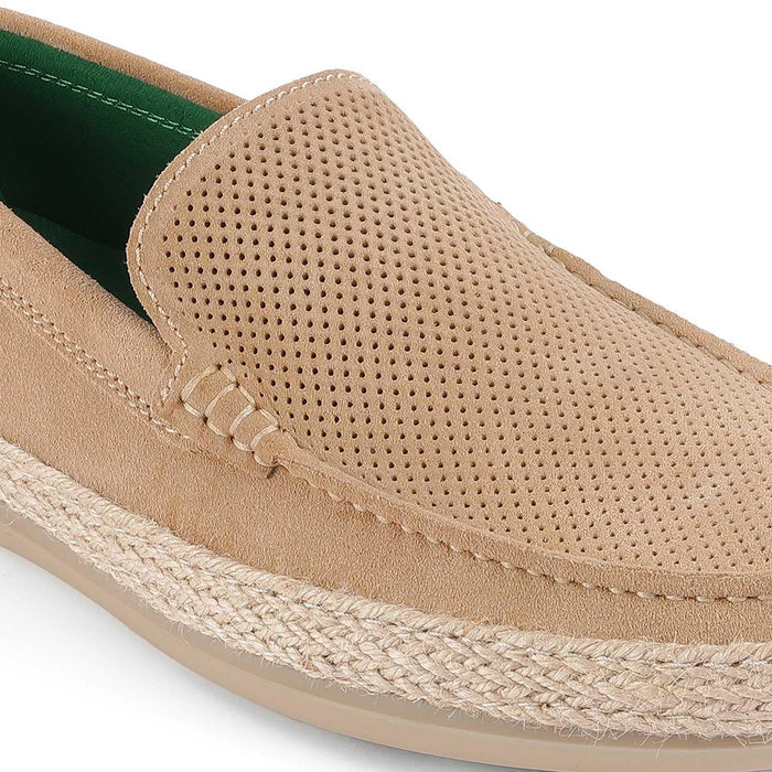 Bath Beige Men's Casual Leather Loafers Tresmode