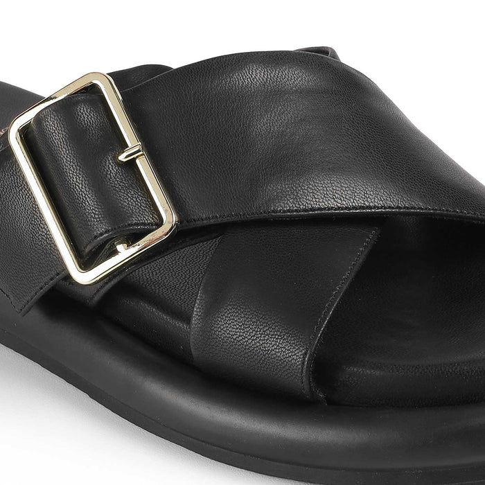 Tresmode Gogoro Black Women's Casual Flats