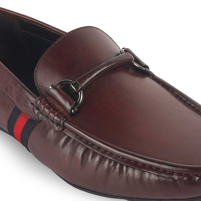 Men's Modern Leather Driving Loafers Tresmode