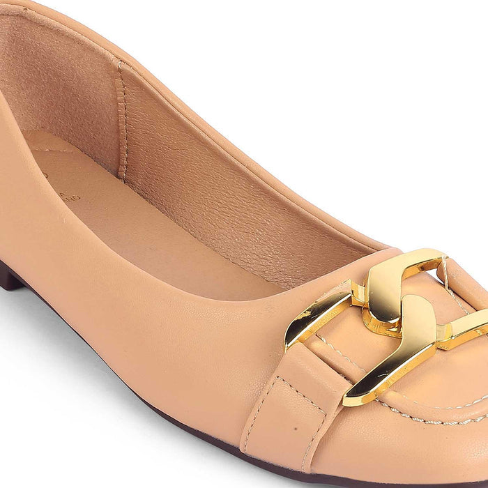 Pici Nude Dress Ballerinas For Women Tresmode