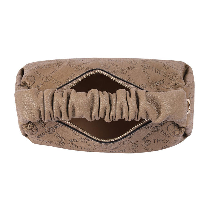 Tresmode Khaki Women's Sling Bag With A Detachable Strap