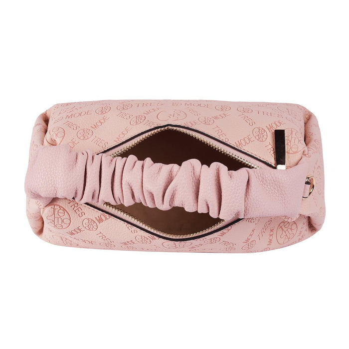 Tresmode Pink Women's Sling Bag With A Detachable Strap