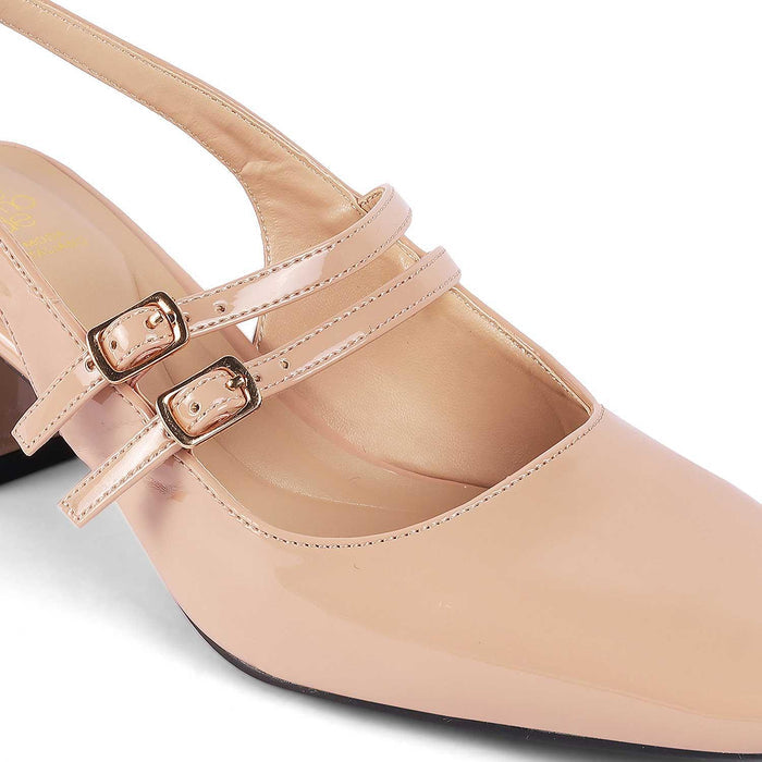 Sofab Nude Women's Modern Pumps Tresmode