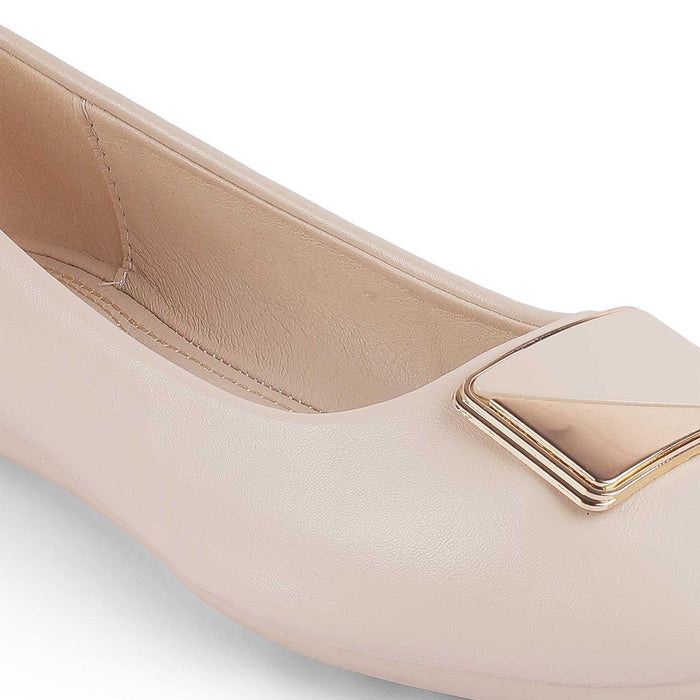 Treci White Women's Casual Ballerinas Tresmode
