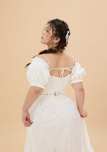 （US Exclusive）Curve & Plus "I Flipped" Corset Dress