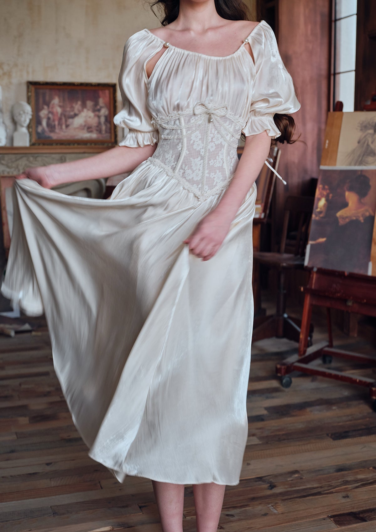 （US Exclusive）"Du cocon au papillon" Corset Dress