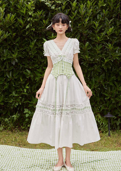 Green Apple Paradise Dress（Short）