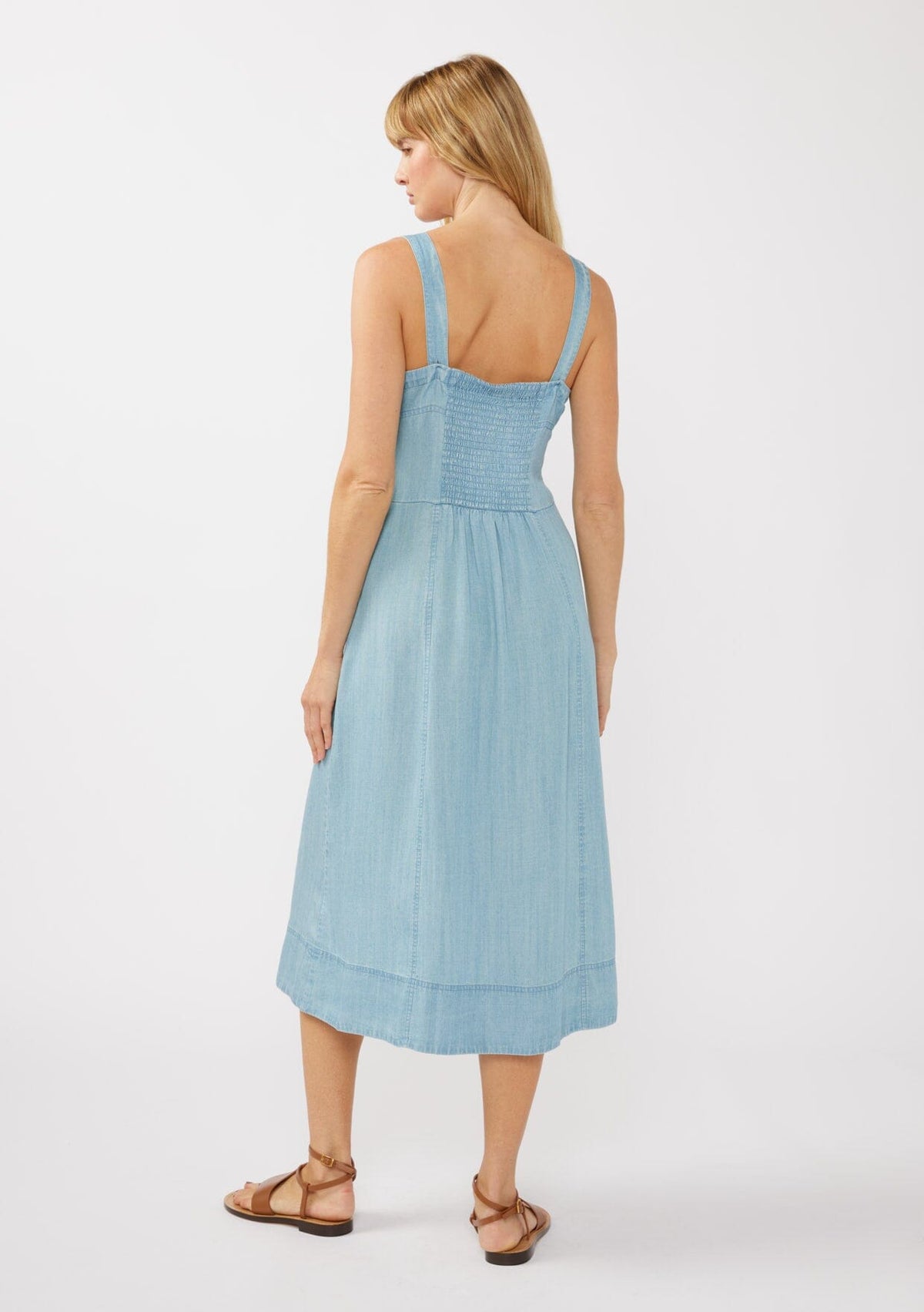 Shoreline Tencel Midi Dress