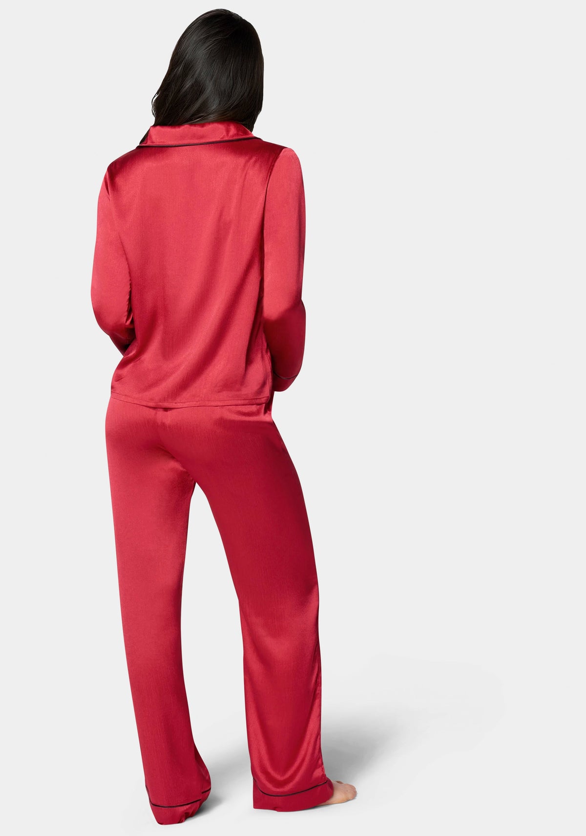 Luxury Textured Charmeuse Pajama Set