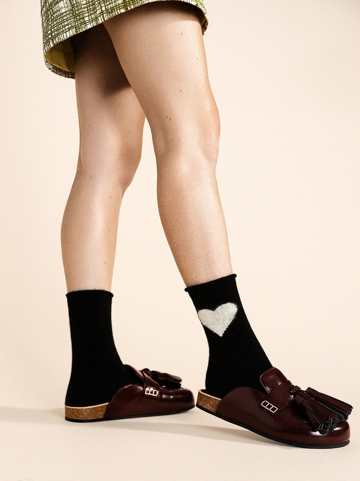 Hansel From Basel Cashmere Crew Sock