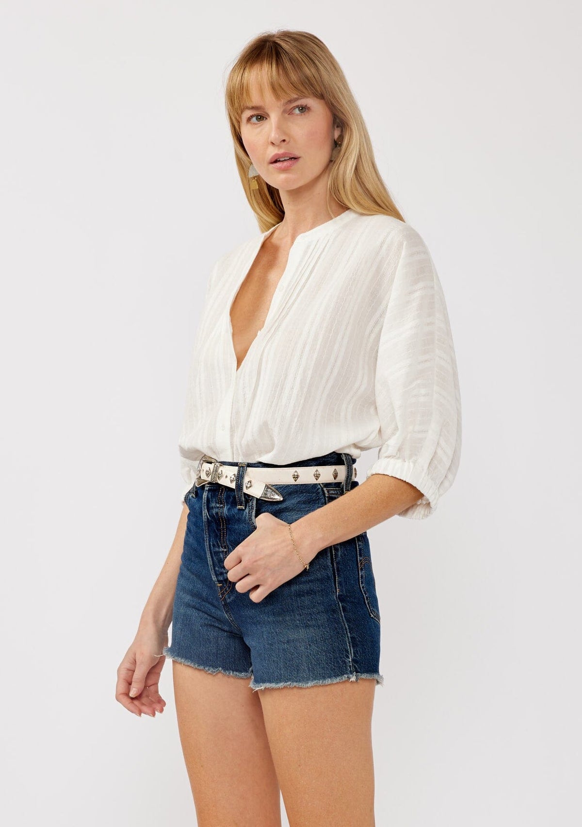 Cleo Button Down Blouse
