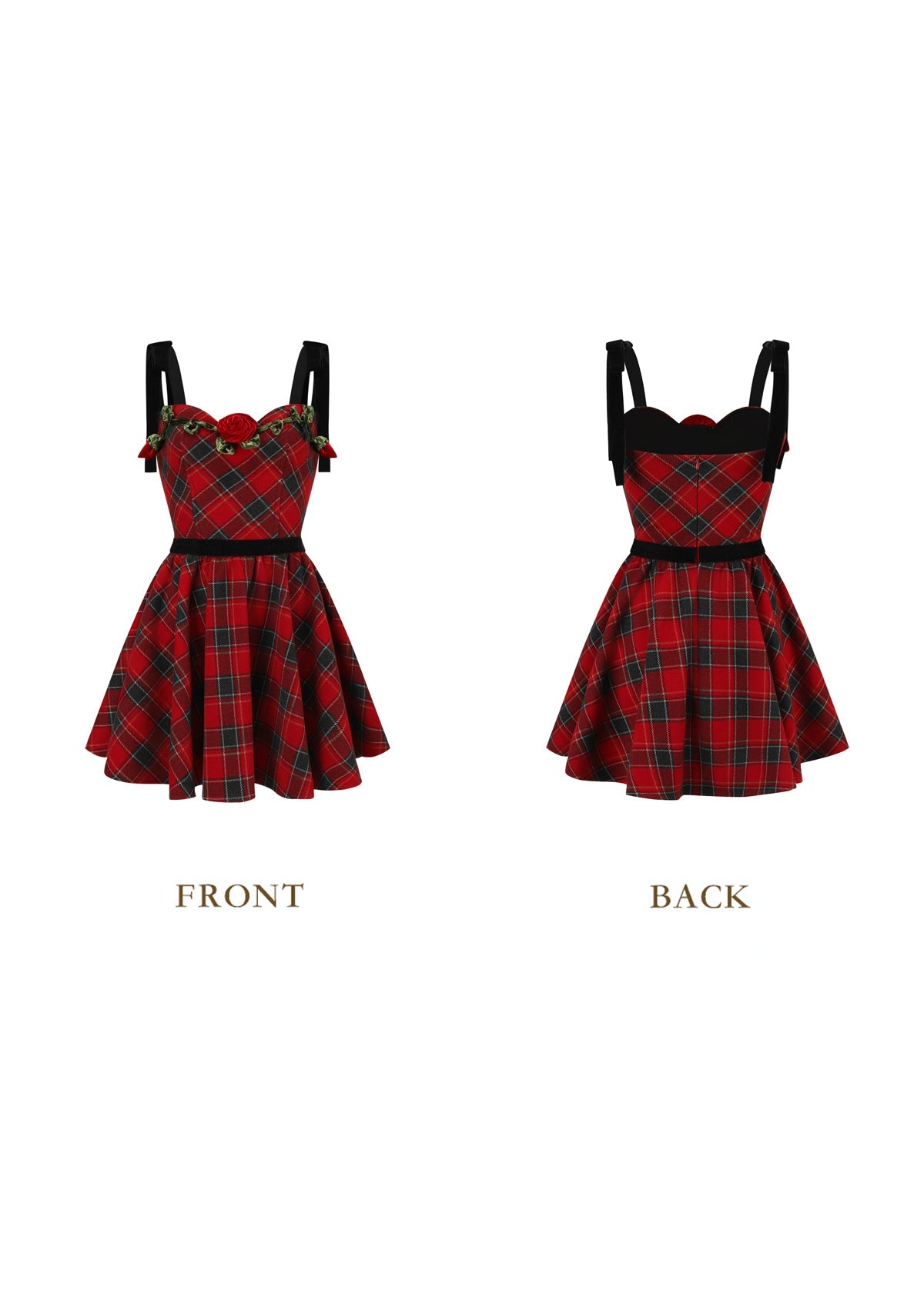 Rose Canelé Corset Dress