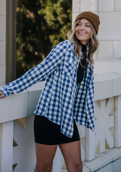 Checkmate Washed Button Up Shirt