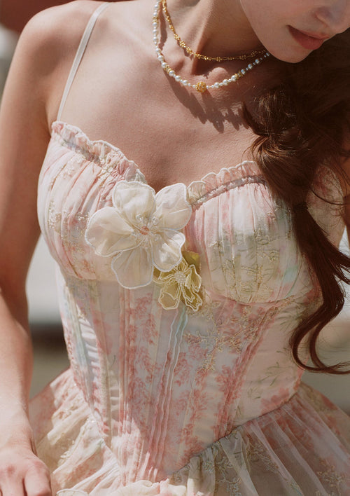 Falling Sakura Corset