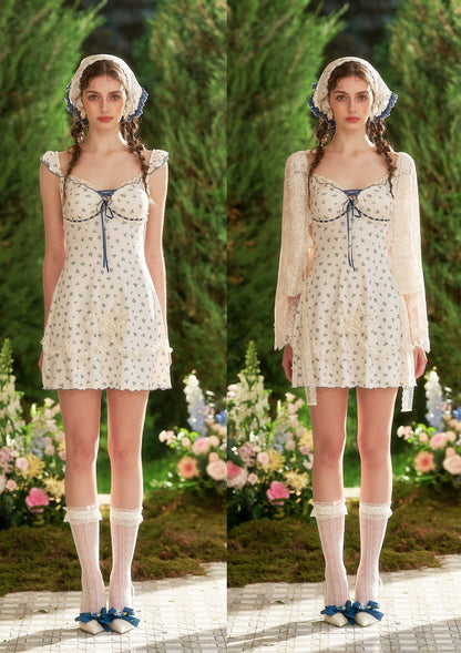 （US Exclusive）Blue Afternoon Dress
