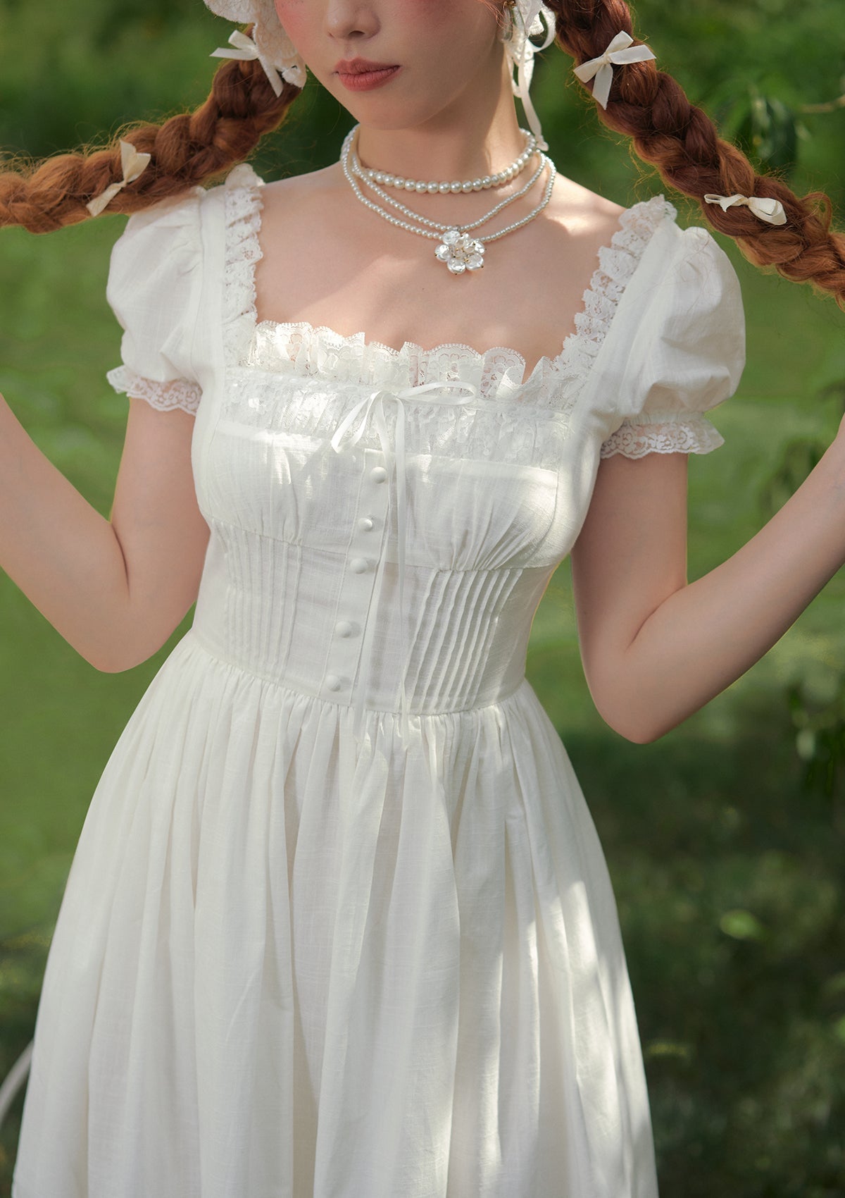 （US Exclusive）"Pure White" Cinderella Dress