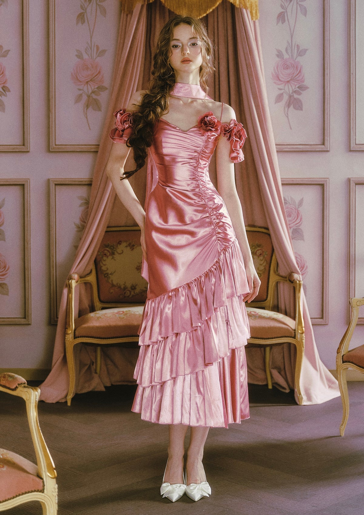 Burning Rose Dress