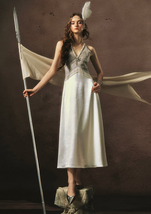 Silver Light Serenade Dress