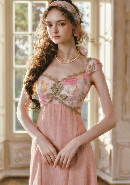 Blazing Sunset Cloud Dress