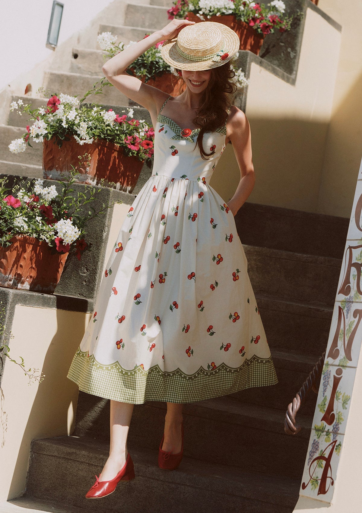 Wild Cherry Dress (Long)