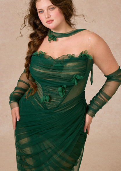 Curve&Plus Forest Muse Dress