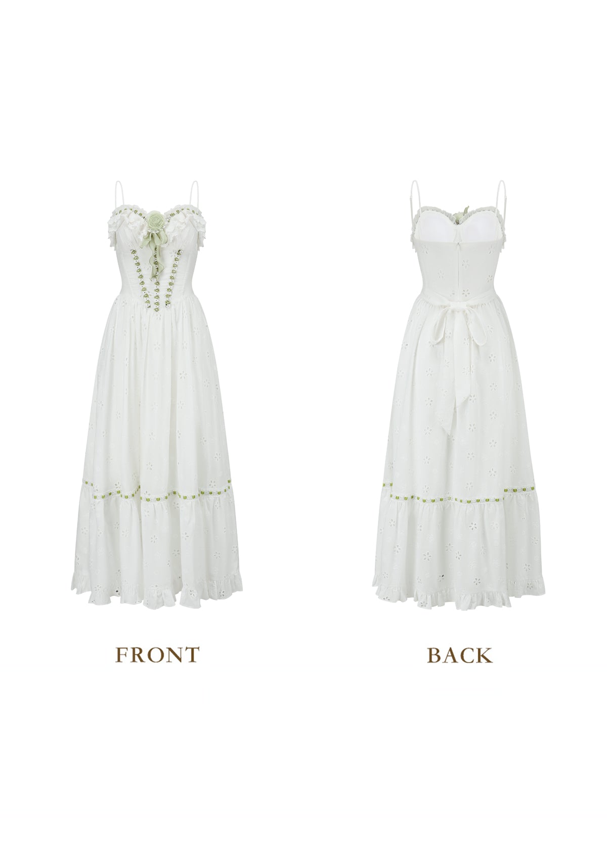 （US Exclusive）Mint in Season Corset Dress