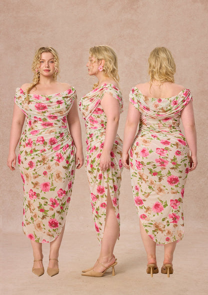 Curve&Plus Clear Spring Dawn Dress（Long）