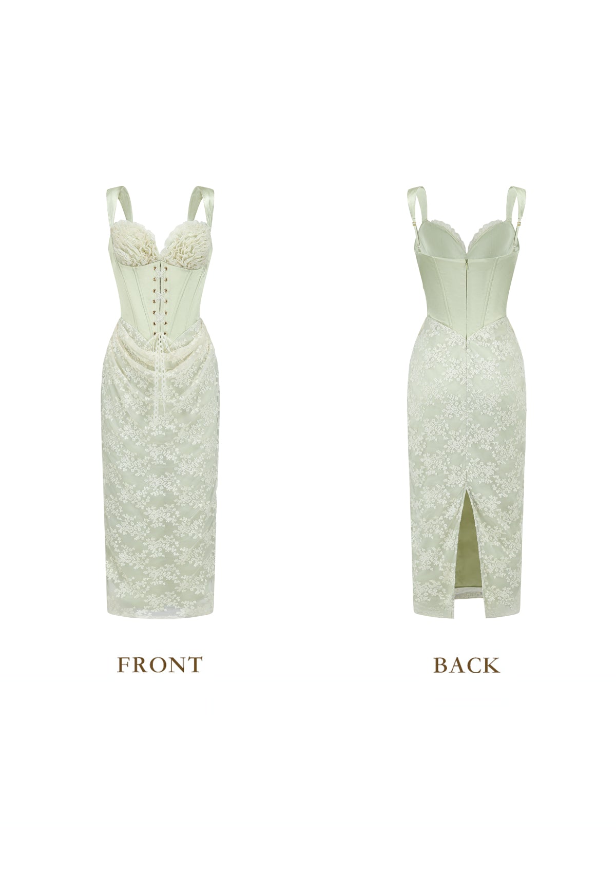 （US Exclusive）Emerald Warrior Corset Dress