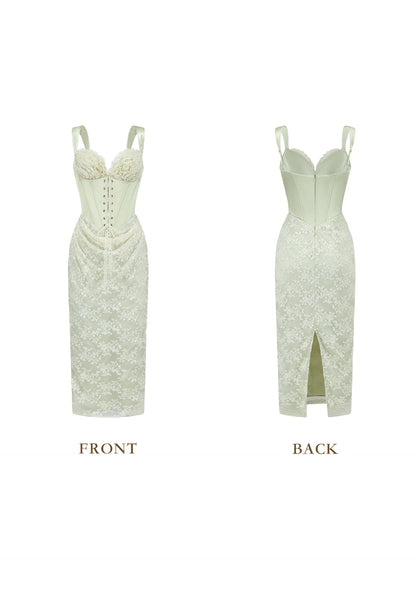（US Exclusive）Emerald Warrior Corset Dress