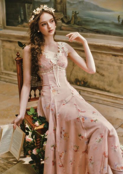 Old Rose Letter Dress