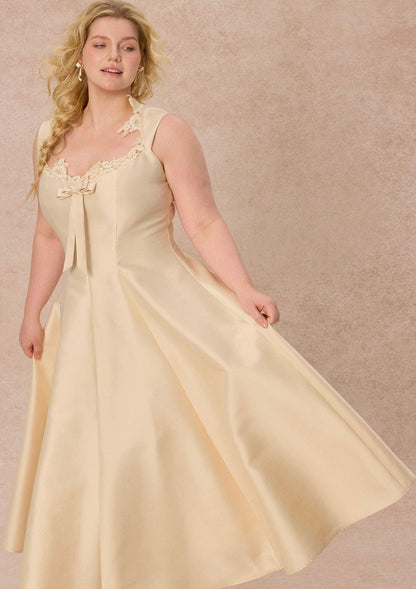 Curve&Plus Castle Vow Dress （White）