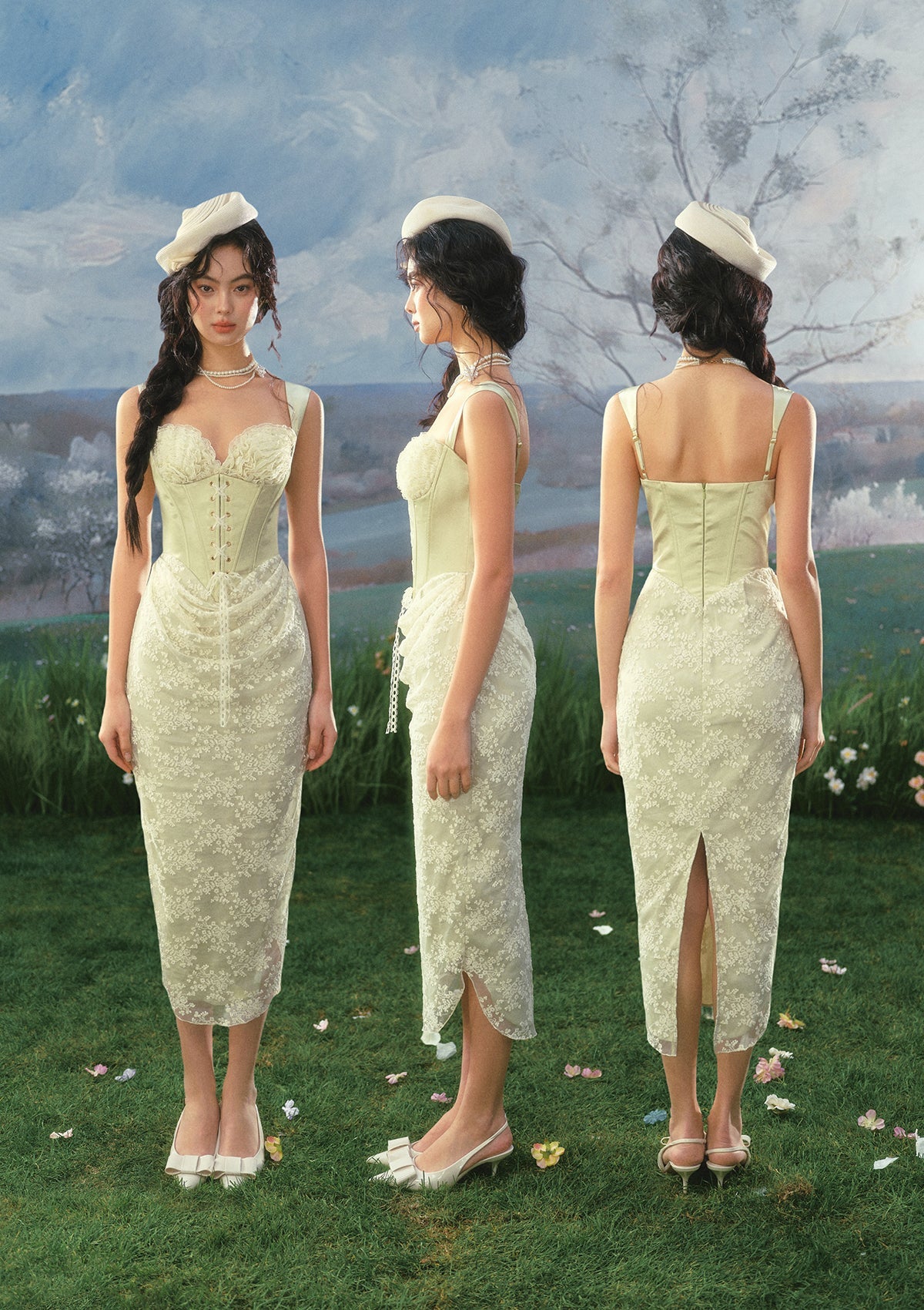 （US Exclusive）Emerald Warrior Corset Dress