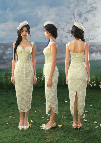 （US Exclusive）Emerald Warrior Corset Dress