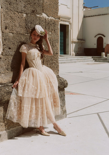 Ivory Cathedral Dress