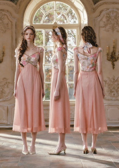 Blazing Sunset Cloud Dress